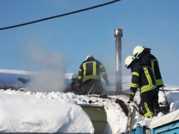 Новина В центрі міста згорів гараж Ранкове місто. Кропивницький