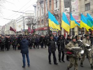 Новина Близько півтисячі людей долучилися до громадської ходи з вшанування воїнів-інтернаціоналістів Ранкове місто. Кропивницький