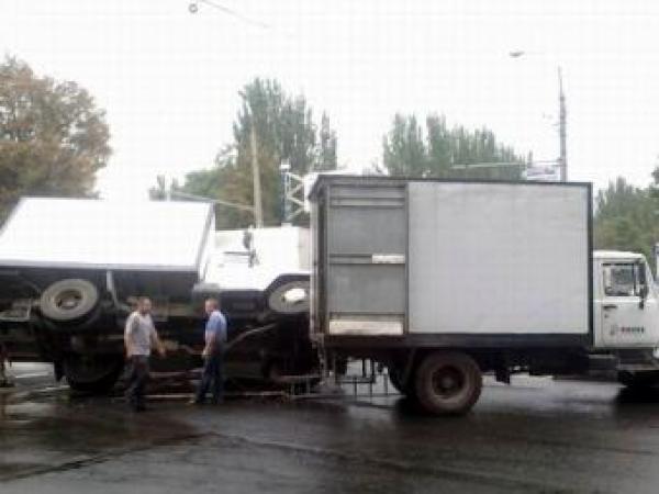 Новина В Киевском районе сегодня утром столкнулись два грузовика Ранкове місто. Кропивницький