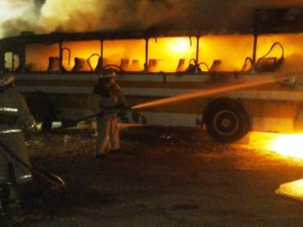 Новина В Олександрії згорів автобус ЛАЗ-699Р Ранкове місто. Кропивницький