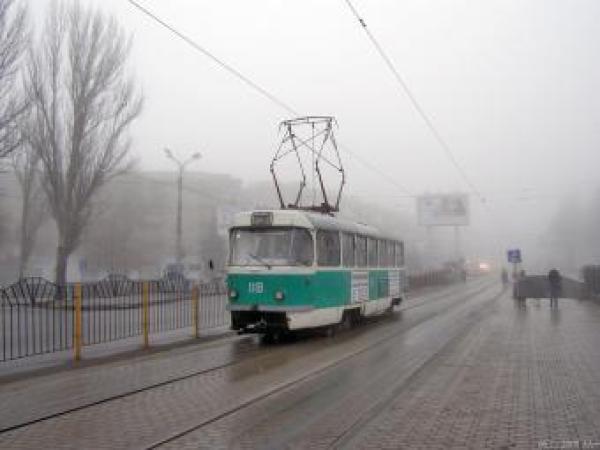 Новина В Донецке горел трамвай Ранкове місто. Кропивницький