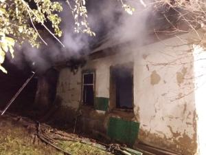 Новина У селі Українка загорілося перекритя хати Ранкове місто. Кропивницький
