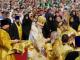Московский Патриарх провел литургию на центральной площади Луганска