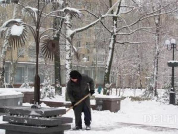 Новина С самого утра Донецк укрыт снегом Ранкове місто. Кропивницький