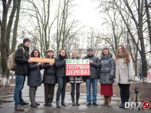 Новина Як кропивницькі активісти рятують дерева Ранкове місто. Кропивницький