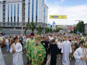 Новина В Кировограде прошел крестный ход Ранкове місто. Кропивницький