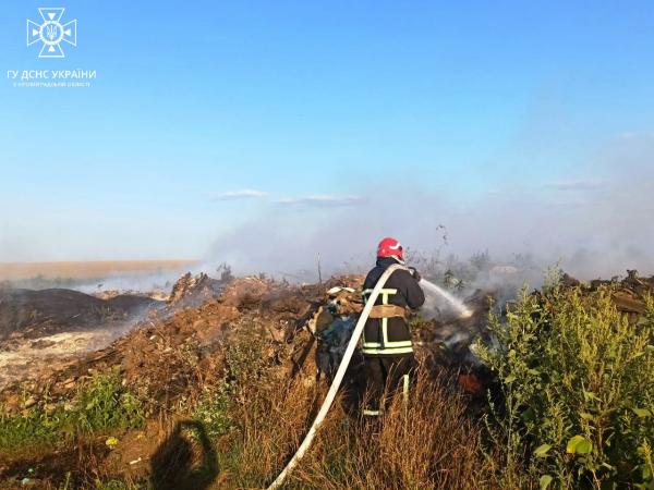 Новина Рятувальники ліквідували 14 пожеж впродовж доби Ранкове місто. Кропивницький