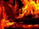 Грузовик сгорел возле Севастополя