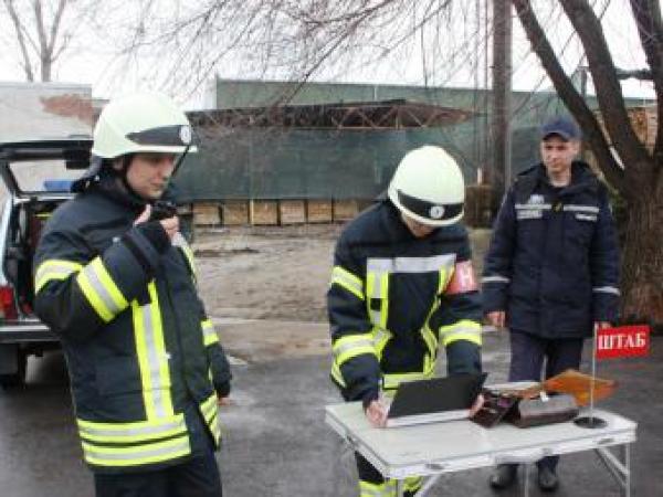 Новина В Кіровограді активно тренувалися рятувальники Ранкове місто. Кропивницький