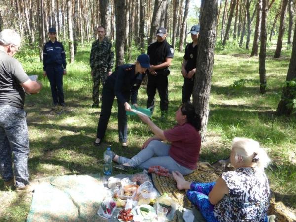 Новина Як кропивницькі патрульні застерігали відпочивальників від пожеж Ранкове місто. Кропивницький