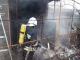 Кіровоградський район: У Знам’янці на приватному подвір’ї спалахнув сарай