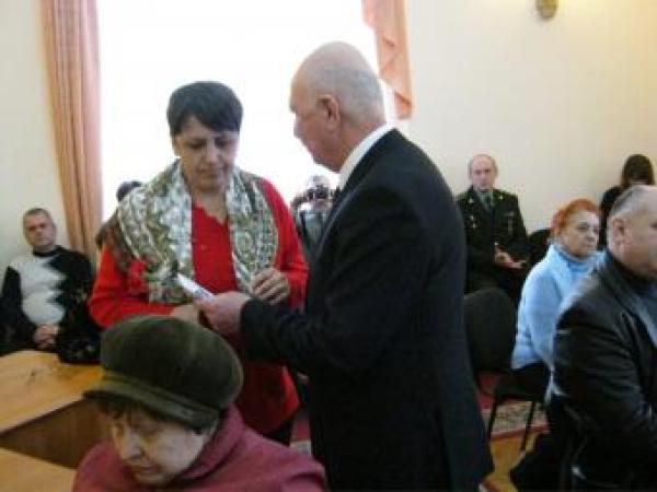 Новина Кировоградских афганцев наградили грамотами и материальной помощью Ранкове місто. Кропивницький