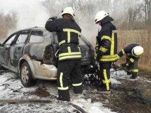 Новина У Кіровоградському районі загорівся Chevrolet Lacetti Ранкове місто. Кропивницький