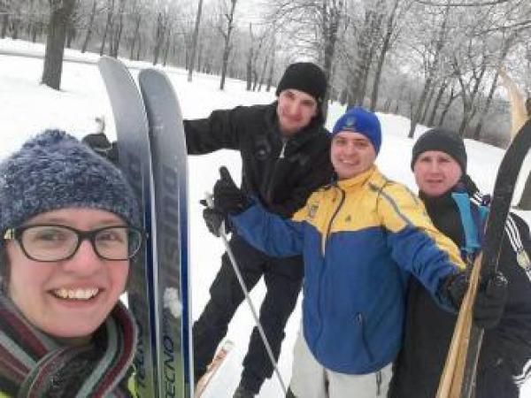 Новина Євген Савранський проводить навчання по катанню на лижах Ранкове місто. Кропивницький