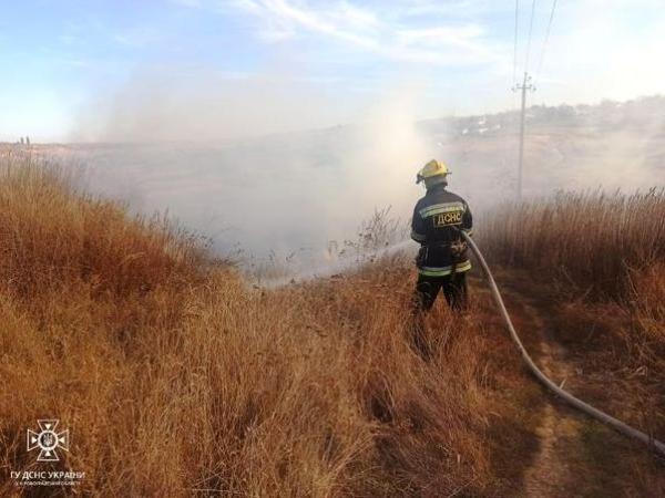 Новина На Кіровоградщині рятувальники ліквідували 10 пожеж на відкритих територіях Ранкове місто. Кропивницький