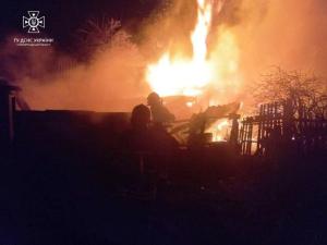 Новина Кропивницький район: рятувальники ліквідували пожежу на території приватного домоволодіння Ранкове місто. Кропивницький