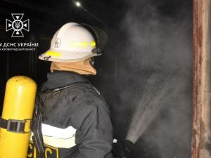 Новина Кропивницький: рятувальники ліквідували пожежу у магазині Ранкове місто. Кропивницький