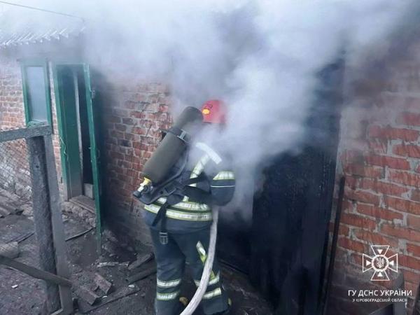 Новина Кропивницький район: рятувальники ліквідували пожежу в житловому будинку Ранкове місто. Кропивницький