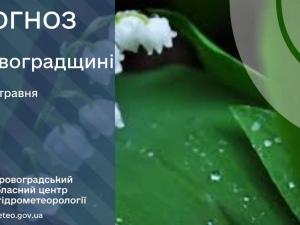 Новина Прогноз погоди на 24 травня по Кіровоградщині Ранкове місто. Кропивницький