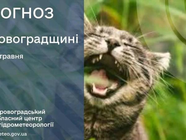 Новина Прогноз погоди на 26 травня по Кіровоградщині Ранкове місто. Кропивницький