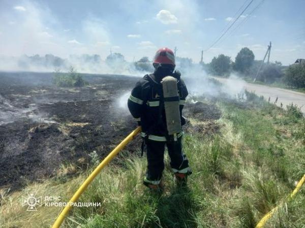 Новина Кіровоградська область: за добу рятувальники ліквідували чотири пожежі на відкритих територіях Ранкове місто. Кропивницький