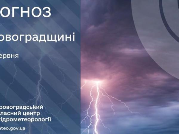 Новина Прогноз погоди на 8 червня по Кіровоградщині Ранкове місто. Кропивницький