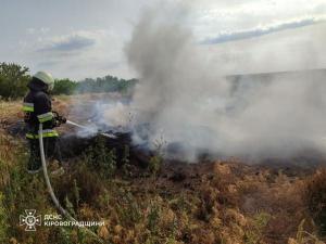 Новина Рятувальники сім разів залучались на гасіння пожеж різного характеру Ранкове місто. Кропивницький