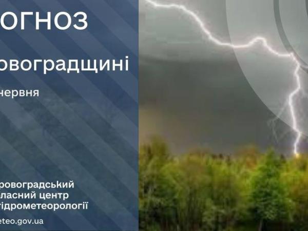 Новина Прогноз погоди на 20 червня по Кіровоградщині Ранкове місто. Кропивницький