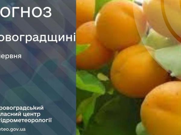 Новина Прогноз погоди на 21 червня по Кіровоградщині Ранкове місто. Кропивницький