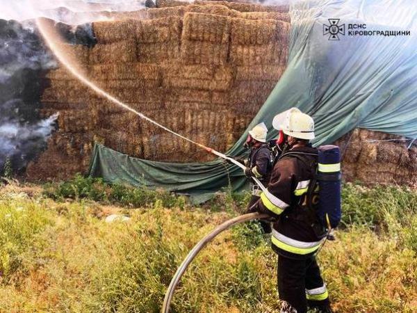 Новина Кіровоградська область: рятувальники загасили 10 пожеж на відкритих територіях Ранкове місто. Кропивницький
