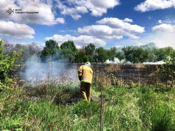 Новина Кіровоградська область: за добу, що минула, ліквідовано шість пожеж на відкритих територіях Ранкове місто. Кропивницький