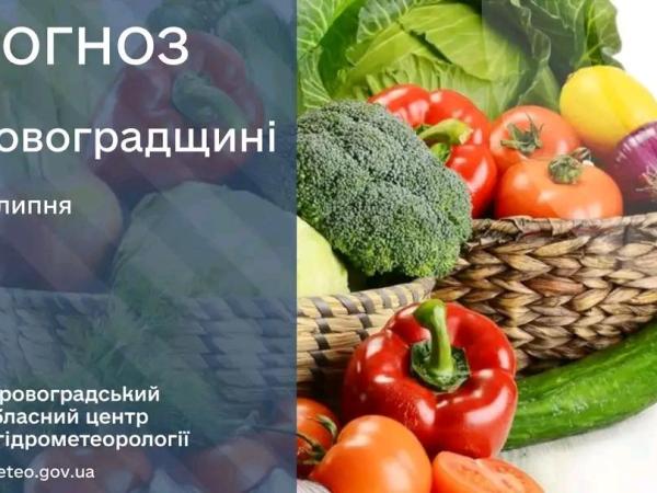 Новина Прогноз погоди на 28 липня по Кіровоградщині Ранкове місто. Кропивницький