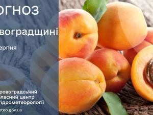 Новина Прогноз погоди на 7 серпня по Кіровоградщині Ранкове місто. Кропивницький