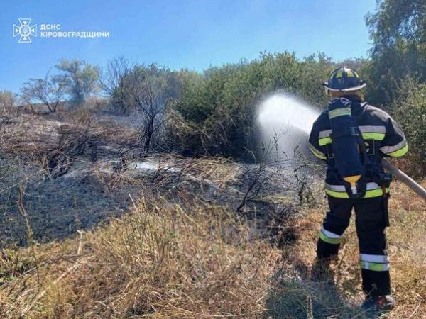 Новина Кіровоградська область: підрозділи ДСНС ліквідували двадцять сім пожеж на відкритих територіях Ранкове місто. Кропивницький