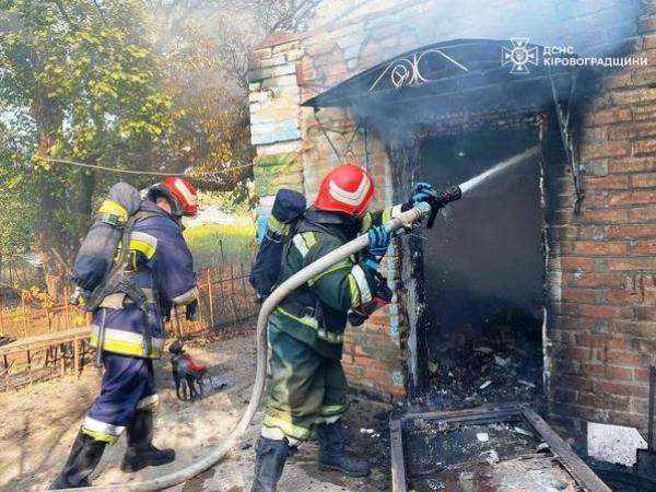 Новина Кіровоградщина: підрозділи ДСНС тричі гасили пожежі у житловому секторі Ранкове місто. Кропивницький