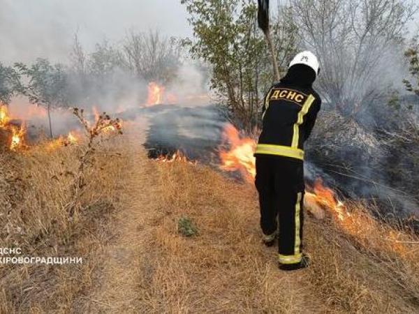 Новина Впродовж доби пожежно-рятувальні підрозділи Кіровоградської області ліквідували 27 пожеж на відкритих територіях. Ранкове місто. Кропивницький