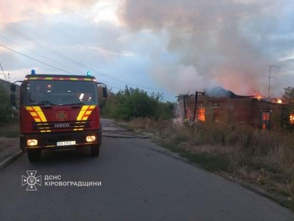 Новина На Кіровоградщині двічі гасили займання у житловому секторі Ранкове місто. Кропивницький