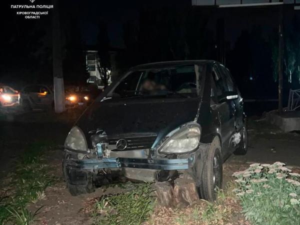 Новина Патрульні склали адміністративні матеріали на водія, який скоїв ДТП Ранкове місто. Кропивницький