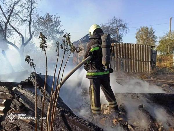 Новина Кіровоградська область: бійці ДСНС тричі гасили пожежі у приватному секторі Ранкове місто. Кропивницький