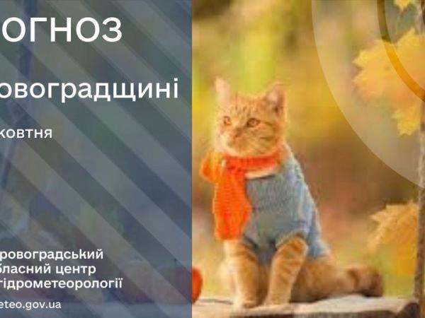 Новина Прогноз погоди на 11 жовтня по Кіровоградщині Ранкове місто. Кропивницький