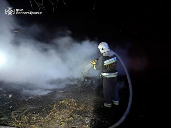 Новина За добу, що минула, рятувальники Кіровоградщини ліквідували сім пожеж різного характеру Ранкове місто. Кропивницький