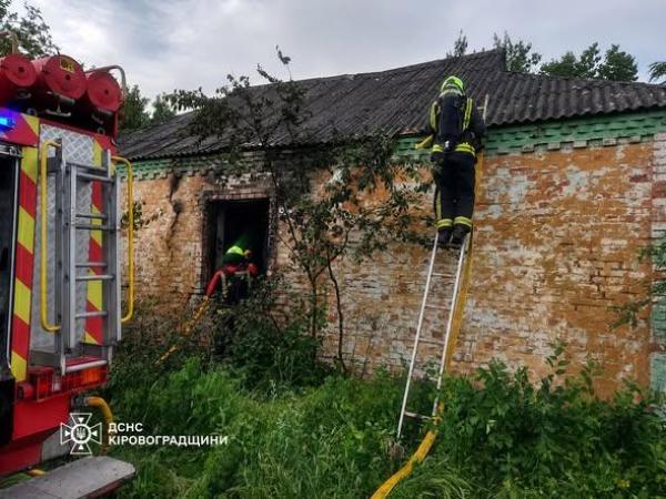Новина На Кіровоградщині рятувальники приборкали три пожежі різного характеру Ранкове місто. Кропивницький